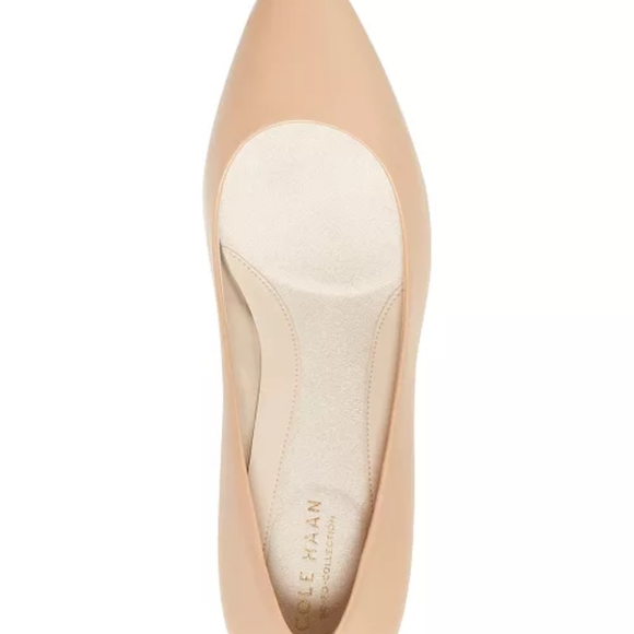 Cole Haan's Go-To Park brushed leather pumps size 8 - Picture 2 of 6